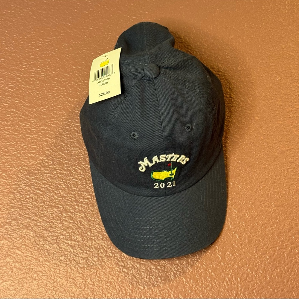 Masters NWT 2021 Hat Navy/Denim Color Hideki Matsuyama win year